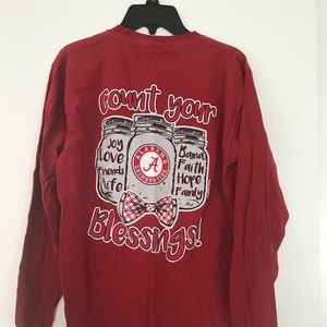 Alabama Crimson Tide Girlie Girl Shirt